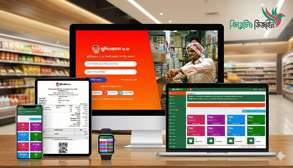 Pos 1 Shop Management Software (মুদিওয়ালা ৮.৮)